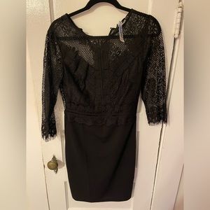 Black Lace Dress